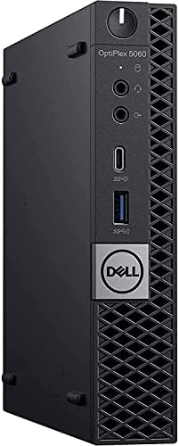 Dell OptiPlex 5060 Micro Desktop Computer | Hexa Core Intel i5 (2.1) | 16GB DDR4 RAM | 500GB PCIe M.2 NVMe | Windows 11 Professional | Home or Office PC (Renewed)