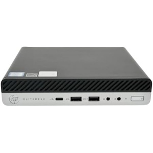 HP EliteDesk 600 G4 Mini PC | Intel Core i5-8500T | 32GB RAM | 1TB SSD | Windows 11 Pro | Wi-Fi+ BT | Mini Desktop Computer (Renewed) (32GB RAM + 1TB SSD)