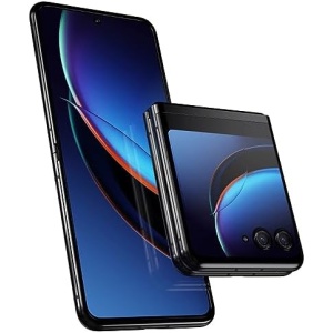 Motorola Moto Razr+ 5G 2023 (256GB, 8GB) 6.9" Foldable AMOLED, Snapdragon 8+ Gen 1 (AT&T Locked - 5G / 4G LTE) XT2321-5 (Black) (Renewed)