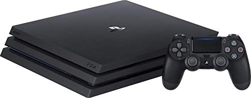 Playstation 4 Pro 1TB Solid State Drive Console with Dualshock 4 Wireless Controller Bundle, 4K HDR, Playstation Pro Enhanced (Renewed)
