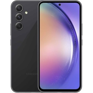 SAMSUNG Galaxy A54 5G (128GB, 6GB) 6.4" 120Hz AMOLED, 50MP 4K Triple Camera, US 5G / Global 4G Volte (GSM Unlocked for AT&T, T-Mobile, Metro) A546U (Awesome Black) (Renewed)