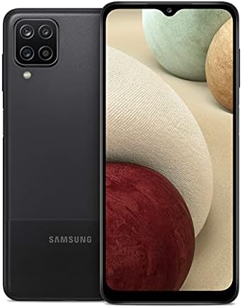 Samsung Galaxy A12, Unlocked Smartphone, Android Cell Phone, Multi-Camera System, Expandable Storage, US Version, 32Gb, Black (Renewed)