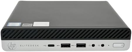 HP EliteDesk 705 G5 Mini PC | Ryzen 5 PRO 3400GE | 32GB RAM | 1TB SSD | Windows 11 Pro | Wi-Fi+ BT | Mini Desktop Computer (Renewed) (32GB RAM + 1TB SSD)
