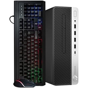 HP ProDesk 600 G4 Desktop Computer PC | Hexa Core Intel i5 (3.0GHz) | 16GB DDR4 RAM | 500 GB SSD Solid State | Windows 11 Professional | RGB Keyboard & Mouse | Home or Office PC.