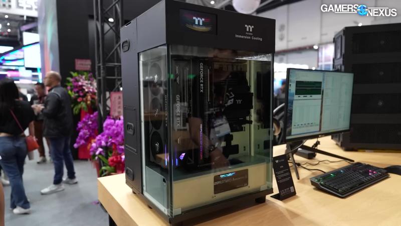 Thermaltake Immersion Cooling, View 390 Air, Minecube Cooler, & TR200 / TR300 Cases