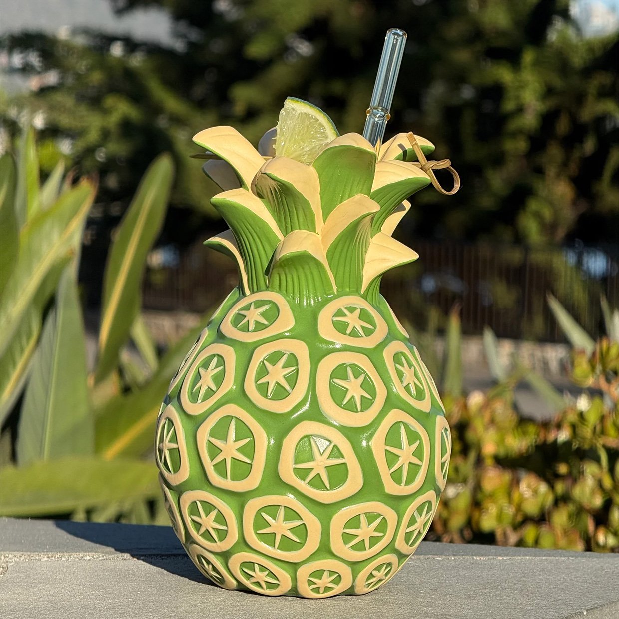 Atomic Pineapple Tiki Mug