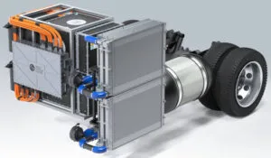 DSD Archer vehicle hydrogen fuel cell project