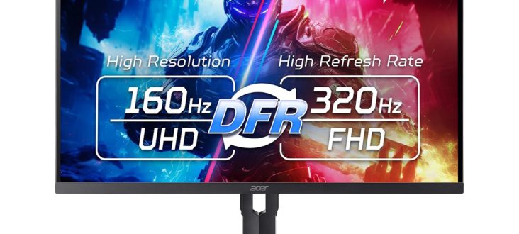 Acer unveils the Nitro XV325QK V3 4K Mini LED display with dual-mode