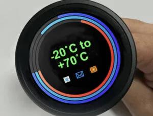 Inelco Hunter circular colour LCD