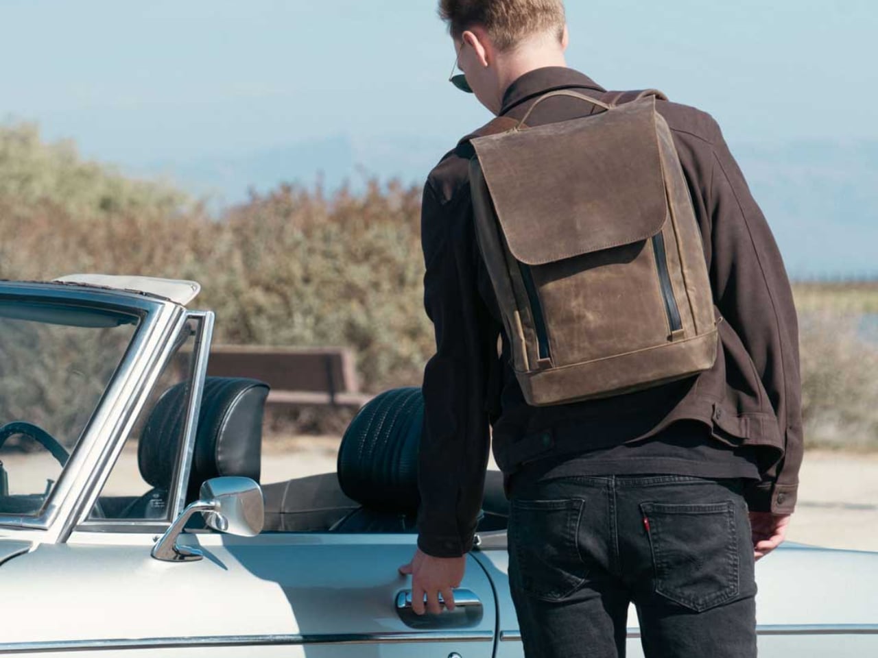 WaterField Bowery Leather Backpack: Heirloom Quality Meets Modern Tech