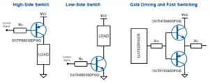 Diodes low-drop automotive bipolar transistors