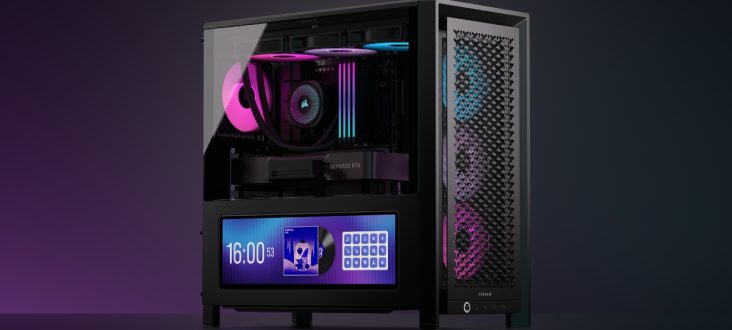 Corsair launches Frame 4000D variant with 14.5″ touchscreen