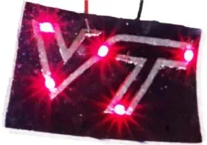 Virginia Tech iron on flexible circuit Credit Applied Materials Interfaces DOI 10.1021 acsami.5c13752