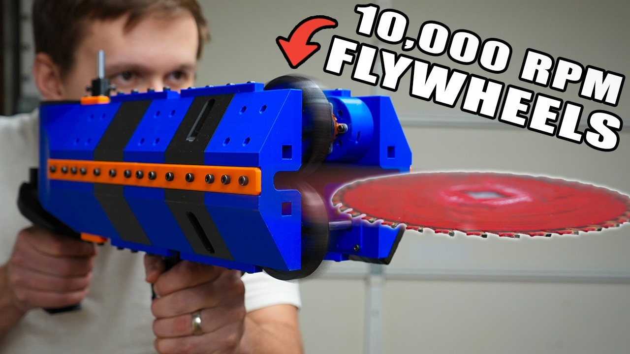This Guy Built a Weapon That Launches Circular Saw Blades