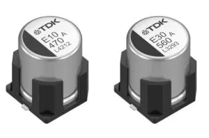 TDK high vibration B40950 B40910 aluminium electrolytic capacitors