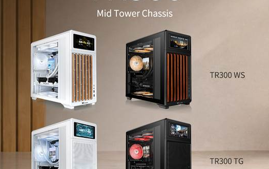 Thermaltake launches new TR300 series chassis in mesh and wood slat variants