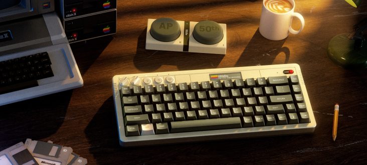 8BitDo celebrates Apple’s 50th anniversary with AP50 aluminum keyboard