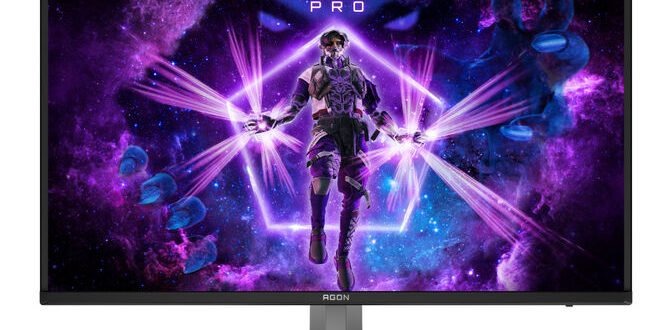 AOC’s new Agon Pro AG326UZD2 boasts 240Hz Penta Tandem QD-OLED panel