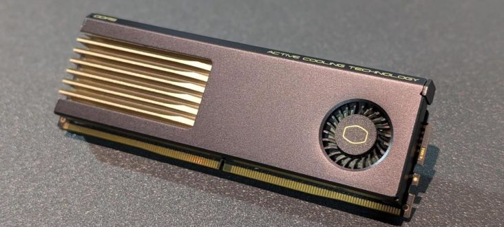Cooler Master and G.Skill team up for actively-cooled MasterDimm RAM