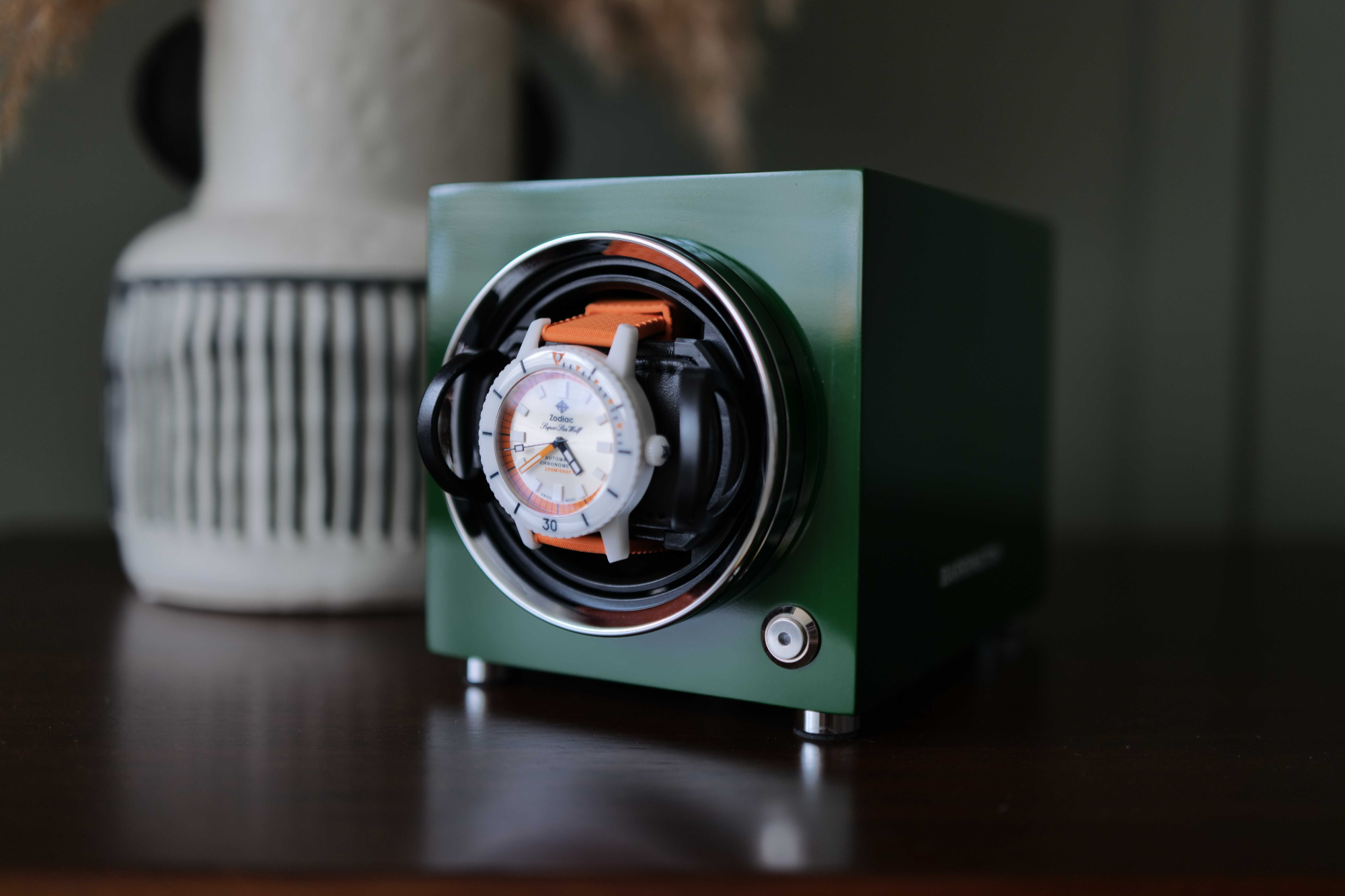 The updated Barrington Watch Winder is the one accessory I’d recommend to all automatic watch owners