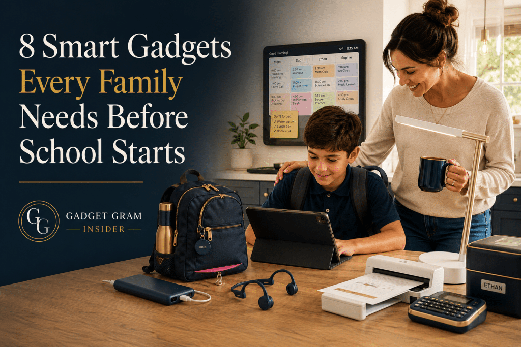 8 Smart Gadgets That Make Back-to-School Less Stressful