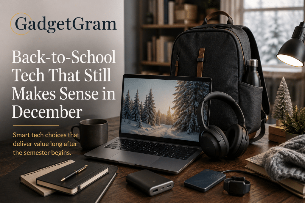 Back-to-School Tech That Still Makes Sense in December