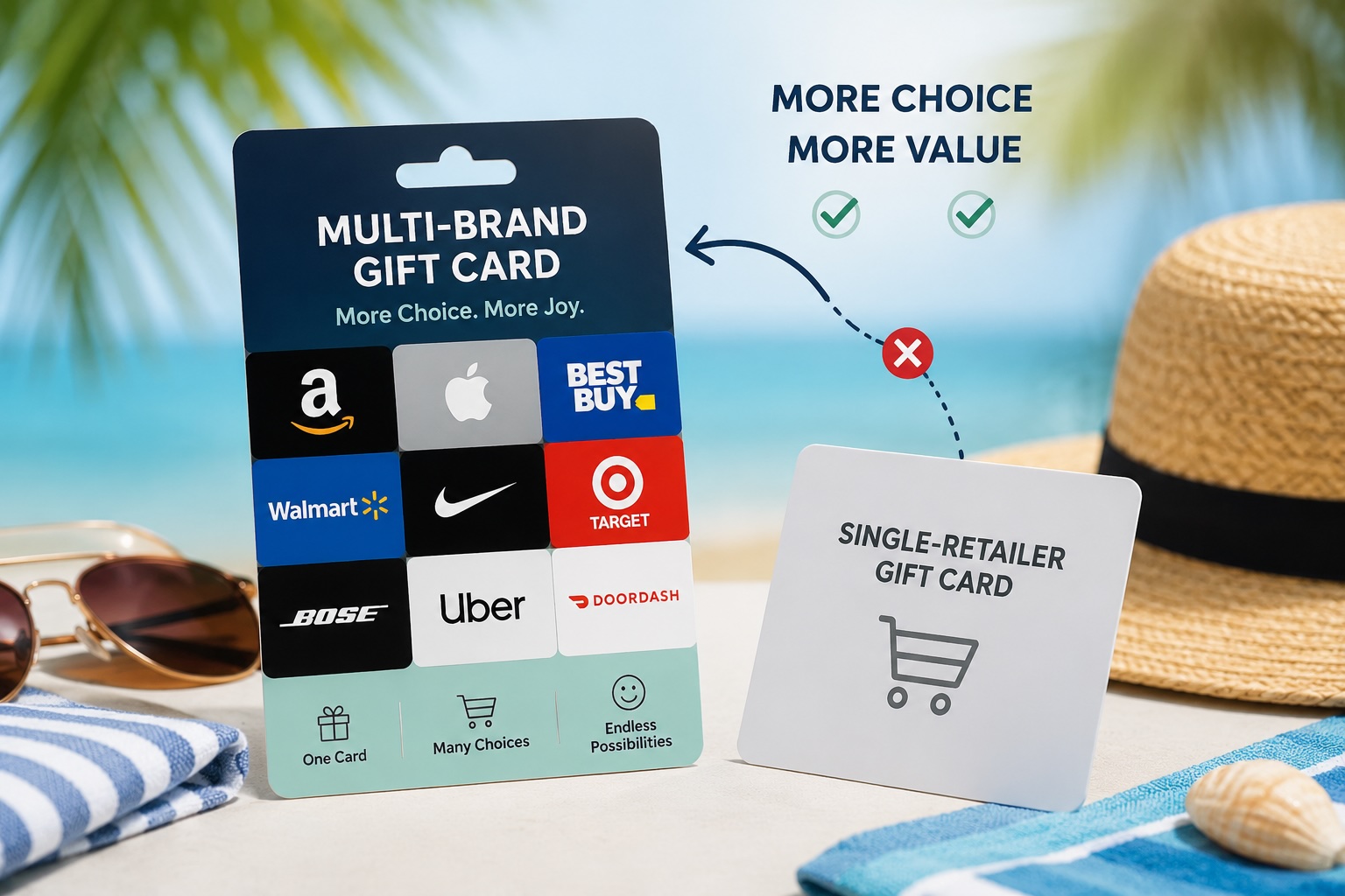 why multi-brand gift cards beat single-retailer cards — Gadget Flow